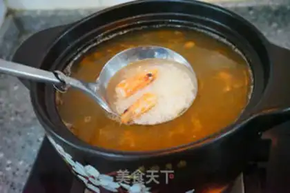 Make Crab porridge step 14