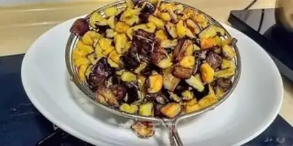 Make Spicy eggplant step 12