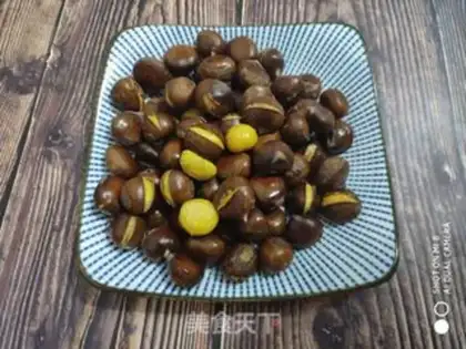 Make Baked chestnuts step 6
