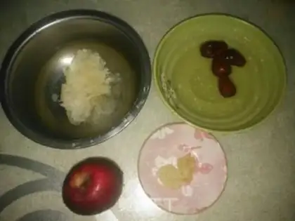 Make Silver ear apple soup step 0