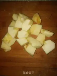 Make Silver ear apple soup step 1