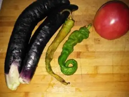 Make Red eggplant step 0