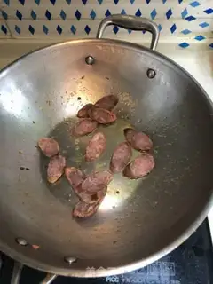 Make Double broccoli sausage step 2