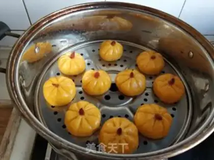 Make Steam pumpkin pie step 11