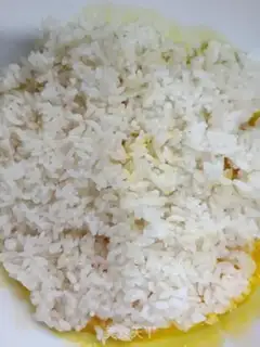 Make Gold shrimp fried rice step 4