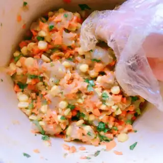 Make Shrimp pretzels step 6