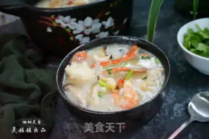 Make Crab porridge step 26