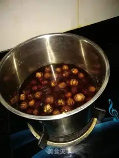 Make Small forest sugared chestnuts back step 3