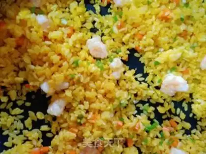 Make Gold shrimp fried rice step 10