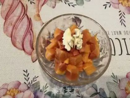 Make Honey papayas step 3