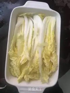 Make Garlic fans steaming doll food step 3