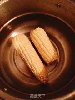 Make Cooking corn step 1
