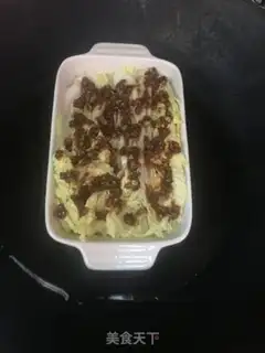 Make Garlic fans steaming doll food step 10