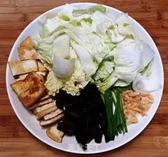 Make Wood-to-peased cabbage step 2