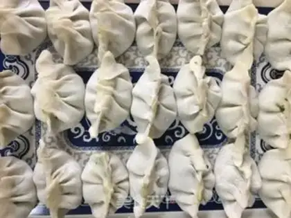 Make Fresh meat dumplings step 6