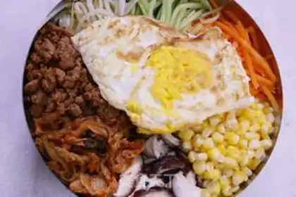 Make Korean rice step 7