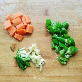Make Cheese carrots for potatoes step 1