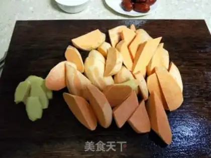 Make Ginger-tree sweets step 1