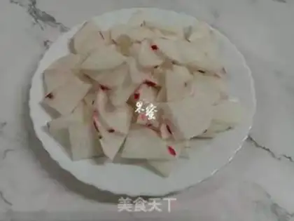 Make Shrimp radish step 1