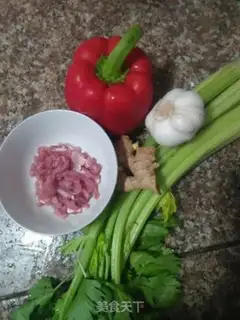 Make Celery peppers step 0