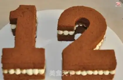 Make Digital birthday cake step 10