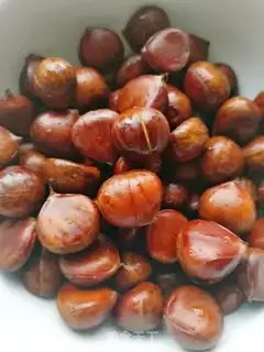 Make Baked chestnuts step 1
