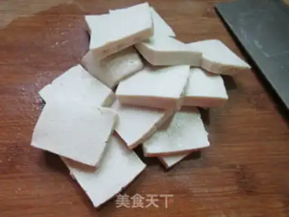 Make A tofu for mushrooms step 1