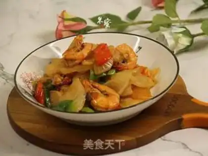 Make Shrimp radish step 7