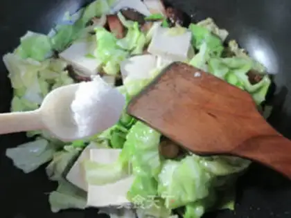 Make A tofu for mushrooms step 7