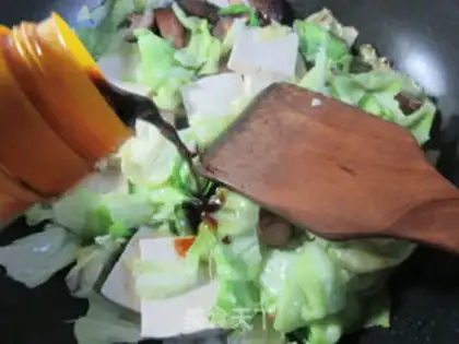 Make A tofu for mushrooms step 8