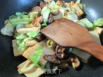 Make A tofu for mushrooms step 9