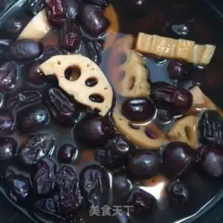 Make Lotus date soup step 6