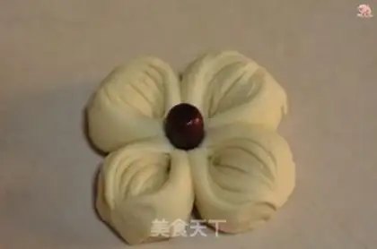 Make Flower buns step 8