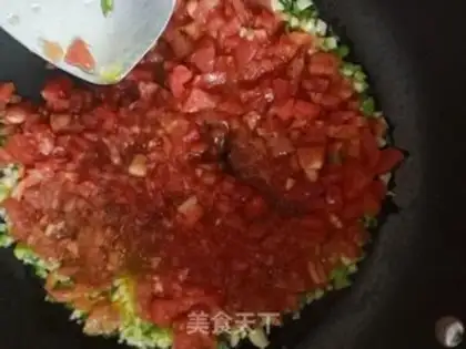 Make Eggplant chicken chestballs step 7