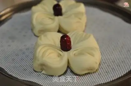 Make Flower buns step 10