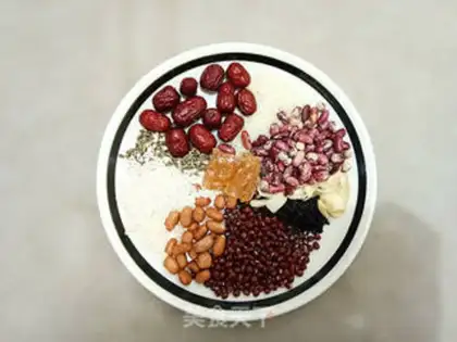 Make "Red-tree peanut gruel." step 0