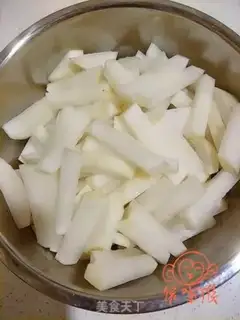 Make Taste radish step 1