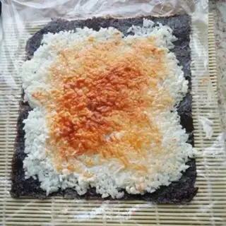 Make Family sushi step 2