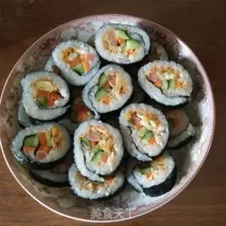 Make Family sushi step 10