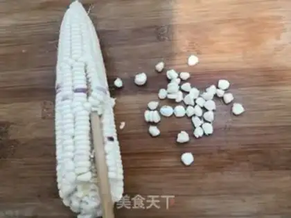 Make Toothpick corn step 1