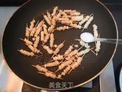 Make Toothpick corn step 7