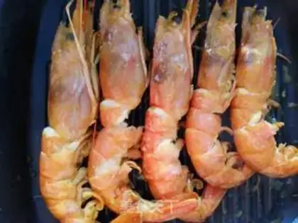 Make Curry, Argentine red shrimp step 5