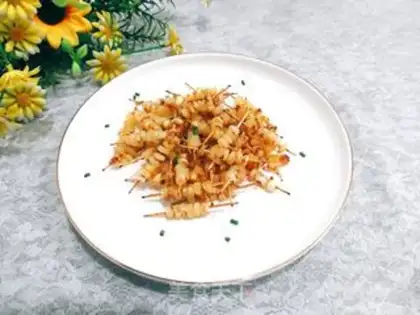 Make Toothpick corn step 11