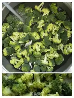 Make Clear the broccoli step 1