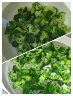 Make Clear the broccoli step 2