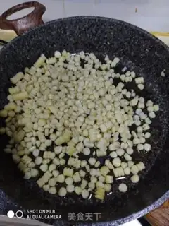 Make Fry corn step 2