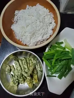 Make Eggcake rice powder step 0