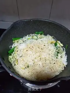 Make Eggcake rice powder step 2