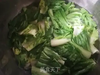 Make Garlic cabbage step 2