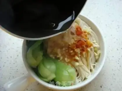 Make Oily noodles step 9
